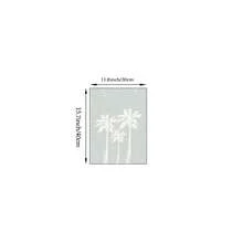 1pc Boho Beach Theme Wall Art, Summer Palm Tree Print Canvas Painting, Coastal Scenery Poster, Tropical Decor, Suitable For Bar Cart, Living Room, Bedroom, Gift For Her, Frameless Or Framed Options - Multicolor - View 9