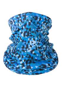 1 件装多用途头巾骑行围巾骑行头巾男女颈罩防晒冰丝户外钓鱼徒步头饰面罩