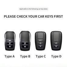 汽车钥匙扣保护套适用于凯美瑞 2024 款卡罗拉 Levin Yaris RAV4 Avalon Prado Land Cruiser 钥匙链钥匙袋卡包保护套适用于女士钱包迷你钱包钱包钱包