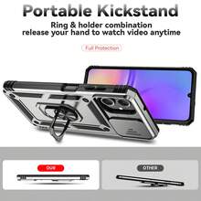 Multi-Functional Military Window Opener + Magnetic Clip + Phone Holder - Silver + Screen Protector - View 5