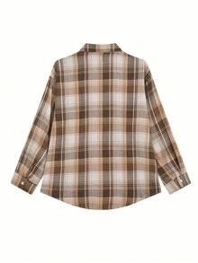 Women Blouses - màu nâu - Xem 2