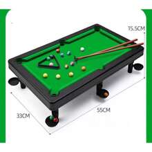 1 件室内桌球游戏套装，互动家庭游戏，训练辅助玩具，适合派对、娱乐和缓解压力的桌面游戏（盒装），球和球杆颜色随机 - 彩色 - 查看 5