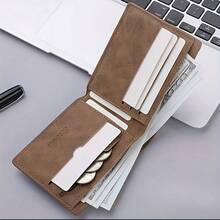 Fist-Shaped Personalized Wallet With Engraved Family Names | Customized Fist Style Names For Dad/Mom/Kids | Creative Gift For Father's Day, Mother's Day For Men Wallet Mini Wallet Purse Wallet Men Wallet Leather Small Wallet - Multicolor - View 3