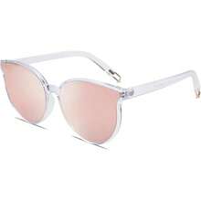 2057C11 Marco transparente/Lente Espejo Rosa
