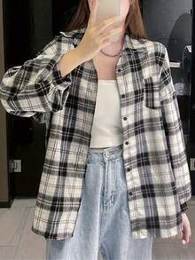 Women Blouses - màu nâu - Xem 11