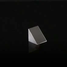 Dreieckiges Prisma reflektierendes Prisma Optisches Glas K9 Hochauflösendes Aluminiumbeschichtetes Hochreflektierendes Filmprprisma 1 Stück