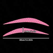 Car Headlight Stickers, Reflective Stickers, Car Headlight Eyelids, Cute Car Stickers - one-size - View 3