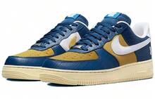 Zapatillas deportivas para hombre X Air Force 1 Low SP "Dunk Vs AF1" de color azul corte-azul blanco y oro, DM8462-400 - Multicolor - Ver 3