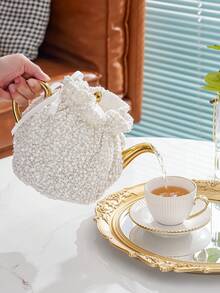 1pc Creative Insulated Tea Pot Cover, Keeps Warm, Dust-Proof, Heat-Resistant, Essential For Back To School Season