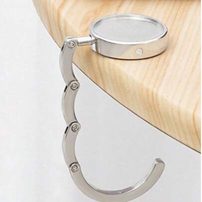 1 Giá treo túi xách/bàn di động cho phụ kiện bàn, túi xách, móc chìa khóa (Độ dày mặt bàn không được vượt quá 7 cm/Độ nhô ra của mặt bàn không được vượt quá 4 cm)