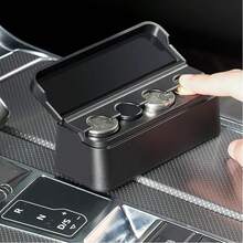 1 Hộp đựng tiền xu di động trên ô tô - Hộp đựng đồ có thể gấp gọn, Hộp đựng tiền xu nhỏ gọn sáng tạo, Phụ kiện nội thất ô tô hấp dẫn, Hộp đựng tiền xu trên ô tô, Hộp đựng đồ mini di động, Hộp đựng tiền xu trên ô tô, Hộp đựng tiền xu trên ô tô, Trang trí nội thất, Hộp đựng đồ nhỏ làm quà tặng ô tô, Hộp đựng tiền xu trên ô tô, Hộp đựng tiền xu kép dùng cho cả nhà và ô tô, Hộp đựng đồ - màu đen - Xem 3