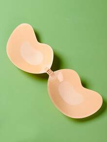 1 Pair Strapless Silicone Breast Pads, Sexy Invisible Push-Up Bra, Suitable For Camisole Dresses And Wedding Dresses - Apricot - View 13
