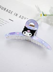Sanrio Sanrio 1pc Cute Claw Clips,Genuine Authorization Ip Models Hair Clips,Hair Volume More Hair Less Applicable,Metal Hair Clips For Girls - Cartoon Hair Clip Accessories, Headbands, Anime Style Claw Clips, Gifts For Sanrio Fans Summer