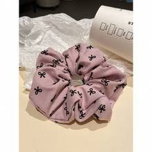 全新复古波尔卡圆点蝴蝶结心形发圈、发带、发髻带、发饰情人节马尾辫夹