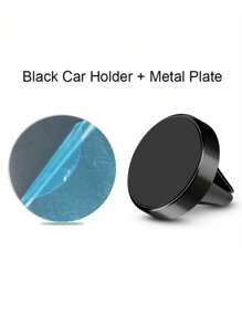1 pièce Support de téléphone magnétique de voiture universel, compatible avec l'iPhone X, support de téléphone magnétique pour bouche d'aération, compatible avec la navigation GPS, compatible avec les téléphones iPhone et Android, cadeau pour anniversaire, famille, amis, accessoires de voiture