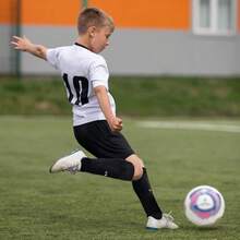 Soccer Shin Gua 1 Pair With Adjustable Straps For Youth Adults Football Shin Pads For Boys And Girls - A-Black - View 6