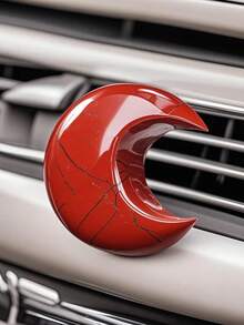 1 件装月亮水晶汽车通风口夹汽车清新剂夹汽车配件女士汽车配件女士汽车清新剂石英水晶汽车空气清新剂通风口夹最佳