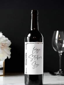 Custom Personalized Stickers And Personalized Logos Stickers For Parties, Birthdays, Christenings, Weddings Wine Bottle Stickers Design Your Own Stickers Personalized Stickers - Multicolor - View 3