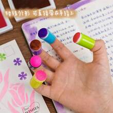 10pcs/20pcs Sponge Finger Covers, Coloring Tools For Craft DIY Painting, Stamping, Shading, Hand Lettering - Multicolor - View 7