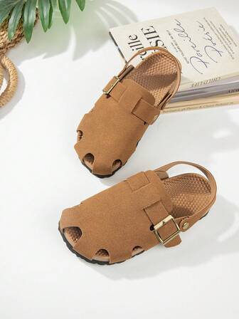 1 Pair Plain Elegant Comfortable Flat Casual Beach Sandals