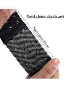 1个/5个牛仔裤纽扣延长器，包含黑色孕妇裤纽扣延长器，适用于男女牛仔裤、裙子、连衣裙、裤子