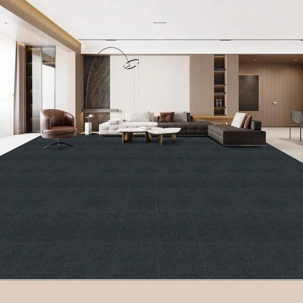10pcs DIY Self-Adhesive Square Peel And Stick Non-Slip Mats, 30.0cm X 30.0cm/45.0cm X 45.0cm Commercial Carpet Tiles For Home Decor, Living Room, Bedroom, Laundry Bar
