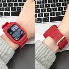 1pc Glacier Integrated Full Coverage Protective Band Compatible With Apple Watch, 42mm 46mm 38mm 40mm 41mm 44mm 45mm, Breathable TPU Sports Strap For Apple Watch Series 10/9/8/7/6/5/4, Suitable For Summer, Unisex - Multicolor - View 4