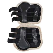 TGW RIDING Horse Tendon Boots, Breathable Multilayer Mesh, Soft Faux Fur Binding, Damping And Pressure Distributing, Professional Choice, Size: XL, L, M, S