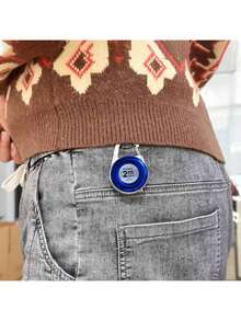 1pc Mini Keychain Tape Measure 2m Steel Tape Measure Delicate Small Steel Ruler Multipurpose Steel Tape Measure Gift Ruler