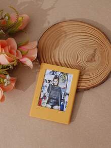 1/4/6/10/20pcs Multi-Color 3-Inch Magnetic Plastic Photo Frames, Magnetic Fridge Stickers For Instant Camera Photos And Mini Cards Display, Personalized Home Fridge Decor, Gift For Friends - Multicolor - View 19