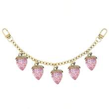 草莓女孩钱包链可爱水果包包配饰包包延长链金属链条 草莓女孩钱包链可爱水果包包配饰包包延长链金属链条 夏日沙滩度假 - 彩色 - 查看 14