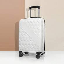 Durable Multi-Function Trolley Suitcase, Large Capacity Business Travel Luggage, Spinner Wheels, Password Lock, Student Trunk Box Graduation - Multicolor - View 21