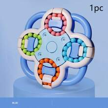 1pc Plus Size 8-Sided Finger Spinner Toy, Relaxation Toy For Teens - Multicolor - View 7