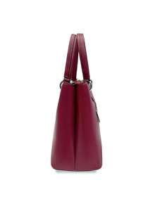 MILANO BAG, Casual, Fashionable, Elegant, Personalized, Luxurious, PU Leather, Handbag, Crossbody, Adjustable Strap, Party, Holiday, Business, Summer, Retro, Weekend, Gift - Red - View 3