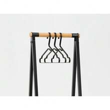 2025 Hottt New Arrivals:Brabantia - Linn Clos Rack - Multi-Functional Hanging Space - Airing Or Drying She - Hangs  To 28 Items - Stable Space Saver - Non-Slip  -  Standing - Easy To Assemble - Black - LargeMatt Black CompactMatt Black - Bildfarbe - View 4