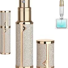 Refillable Travel Perfume Atomizer Bottle - 5ml Luxury Pocket Perfume Dispenser Pump, Travel Perfume Atomiser, Cologne Dispenser, Portable Size Sprayer Bottle For Traveling Toiletry Bag Wash Bag Toiletry Travel Bag Makeup Storage Beach Beach Bag Vacation Holiday Essentials School Supplies Travel Essentials Ladies For College Dorm Bathroom Camping Accessories Mini Perfume For Women Perfume For Men - Gold - View 13