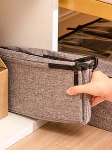 1pc/2pcs Transparent Divider Shoe Box Organizer For Underbed Storage, Dustproof And Space-Saving Shoe Storage Bin For Boots And Sneakers, Clear Lightweight Case With Removable Divider, Ideal For Dorm Rooms, Small Apartments, And Wardrobes; Keeps Footwear Dust-Free, Easily Stackable, Perfect For Seasonal Closets And Spring/Summer Rotations, Maximizes Closet Space, Quick Access And Neat Display - Grey - View 7