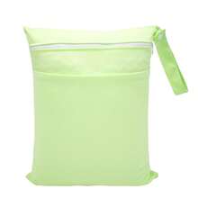 Baby Cloth Diaper Wet/Dry Bag With Two Zippered Pockets, Waterproof Washable And Reusable For Travel, Beach, Pool, Gym, Bathing Suits Or Wet Clothes,... Toiletry Bag For Ladies,Small Makeup Bag,Toiletry Bag For Ladies,Small Makeup Bag,Toiletry Bag For Women,Gifts For Women,Christmas Gifts,Gift Ideas For Women - Multicolor - View 12