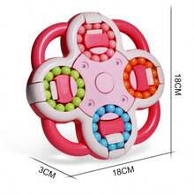 1pc Plus Size 8-Sided Finger Spinner Toy, Relaxation Toy For Teens - Multicolor - View 5