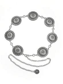 波西米亚风格复古时尚女士腰链，优雅束腰配饰，适合连衣裙和外套