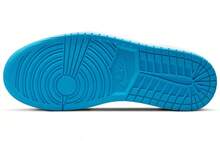 Air Jordan 1 Retro Low OG 'UNC' White Dark-Powder-Blue Black Sneakers Men CZ0790-104 - 彩色 - 查看 7