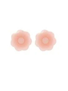 2/6/12pcs Reusable Nipple Covers For Women, Silicone Invisible Breast Petals With Travel Case - Multicolor - View 13