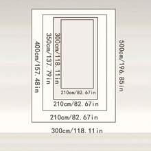 1pc, Western Cowboy Rectangle - Perfect For Birthday Party Photography, Americana Theme Decorations, Cake Table Banner, And Photo Studio Props Easy To Use, And Unique Animal Design, Christmas - Multicolor - View 2