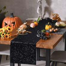 Square Sequin Table Runner, Suitable For All Kinds Of Party Decorations