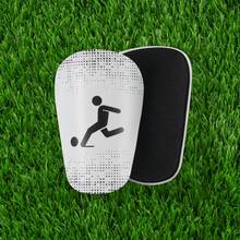 1 Pair Soccer Shin Guards With Football Pattern - Compact, Lightweight, Curved Design For Comfort, Unisex Soccer Accessory - Multicolor - View 14