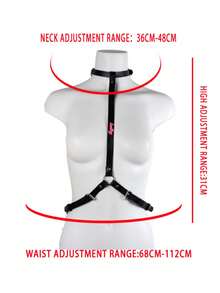 1pc Customized Pink Name Bondage Strap, Personalized Couple's Anniversary Gift - Multicolor - View 7