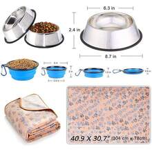 [Upgrade Version] Puppy Kit,39 Pack Puppy Essential Starter Kit For Small And Medium Dogs,Perfect Welcome Home Gift For New Puppies - Blue - View 3