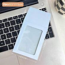 10pcs/Set Hanging Paper Photo Frames Diy Album Colorful Picture Wall, Party Decor With Clips And Ropes Gifts Birthday Graduation - Multicolor - View 16