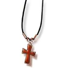 FORGIVEN JEWELRY Mood Cross Necklace Heat Activated Color Change Pendant - As Pic - View 6