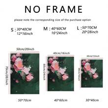 3pcs Modern Abstract Floral Wall Arts Canvas Posters, Neutral And Soft Tones, Optional Frame, Classroom, Office, Home Decoration Hanging Painting ,Wall Art With Frame